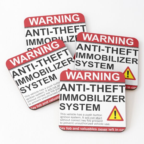 Item preview, Anti-theft Immobilizer Warning for Vehicles designed and sold by empracht.