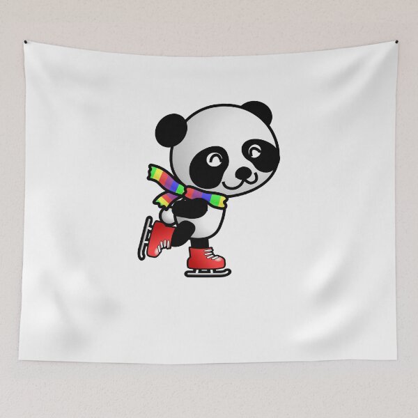 Item preview, skating panda designed and sold by Gokuxtreme.