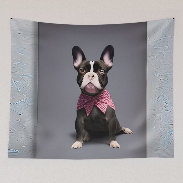 Item preview, Frenchie Bull dog Art. French bulldog Cover Art. designed and sold by Doggymadness.