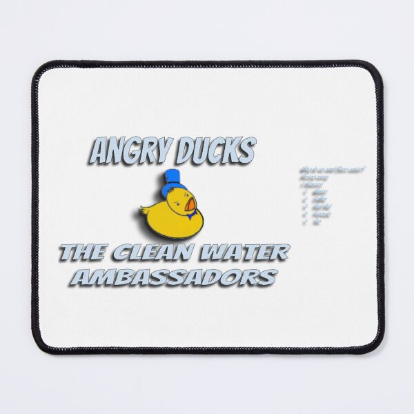 Artikelvorschau, Angry Ducks Clean Water Ambassadors-Kollektion entworfen und verkauft von Kin9Me.