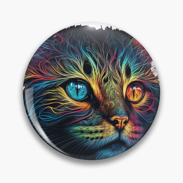 Item preview, Trippy Cat designed and sold by WilderMinds.