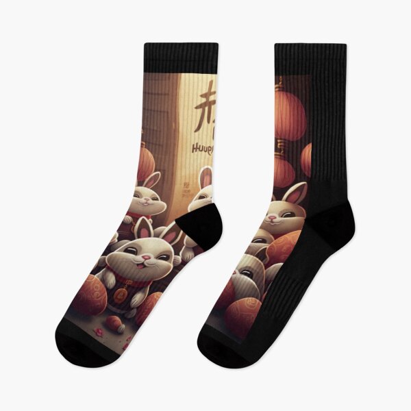 Item preview, T-shirts with rabbit designs to celebrate the Chinese New Year designed and sold by BeerBot.