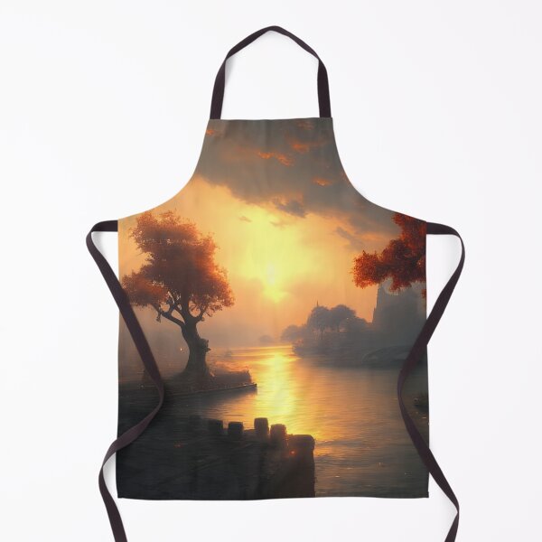 Item preview, Trees in lake generated by artificial intelligence designed and sold by megadrina.