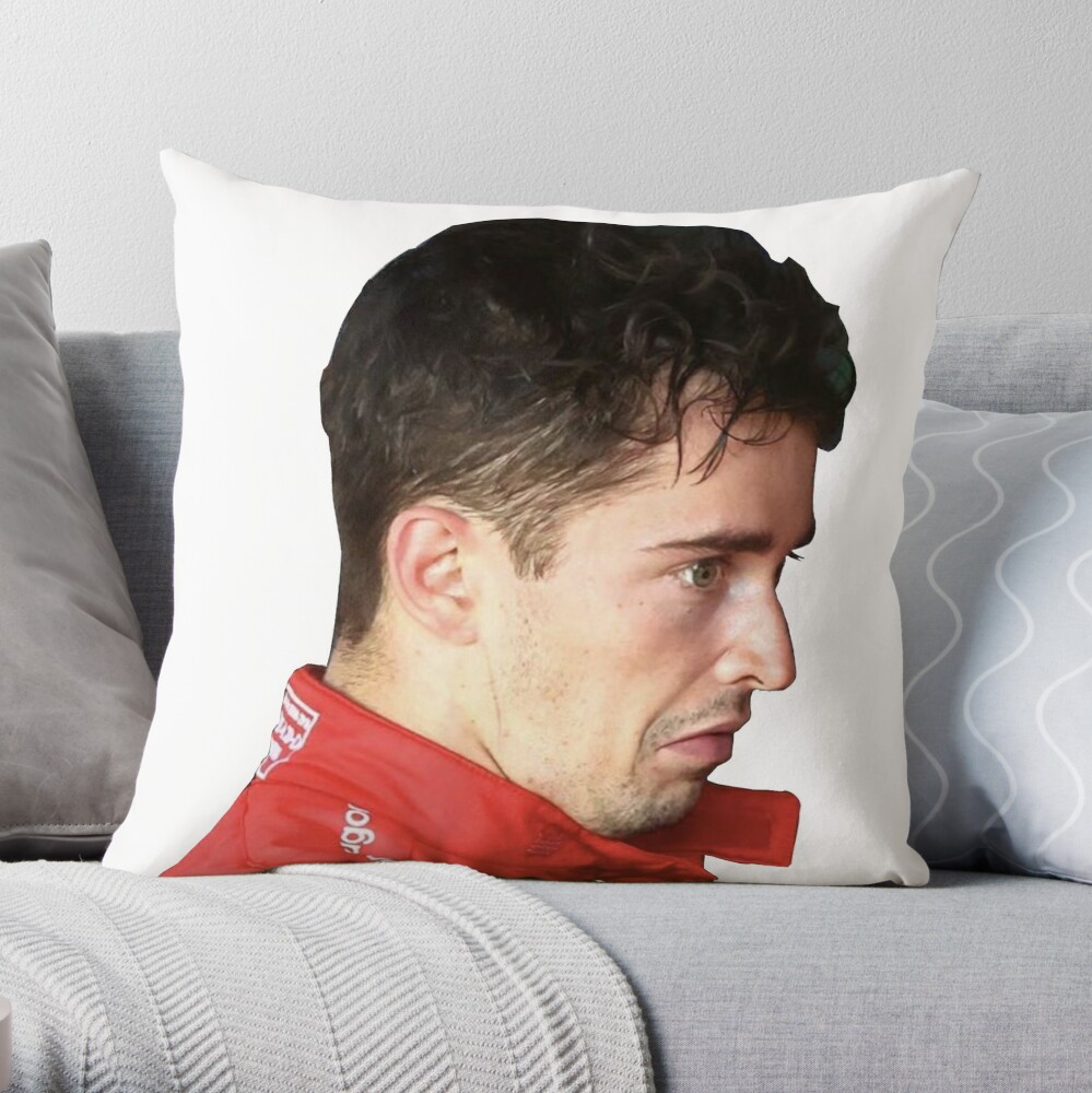 F1 Driver Face Pillow