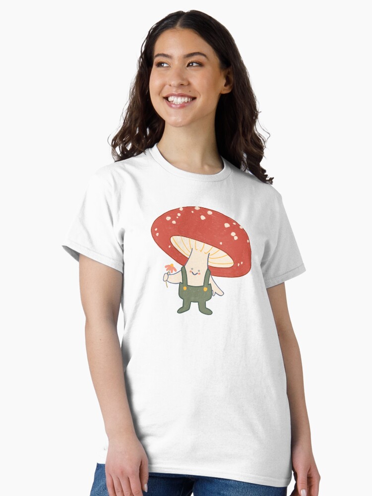 Thumbnail 2 of 7, Classic T-Shirt, There’s Mushroom in My Heart for You designed and sold by MissCassieBee.