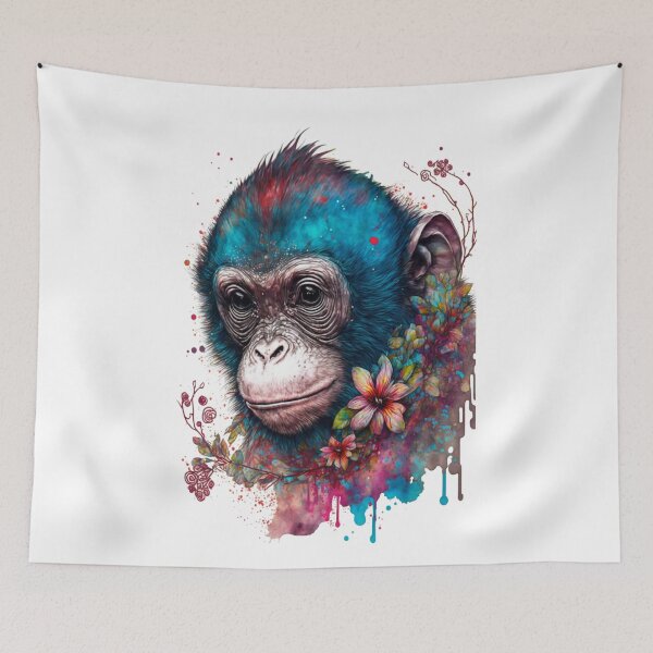 Item preview, Monkey Art-The New Monkey designed and sold by letsgetinspired.