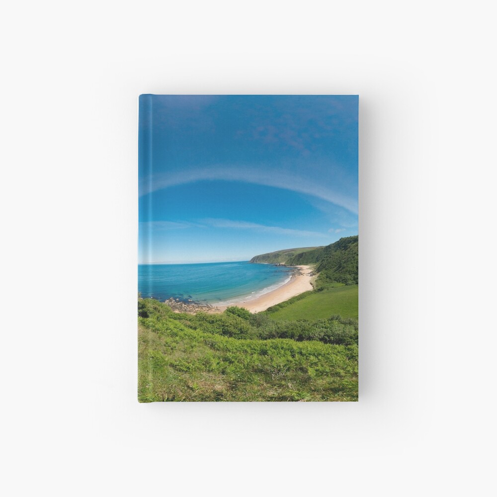 Kinnagoe Bay Panorama Hardcover Journal
