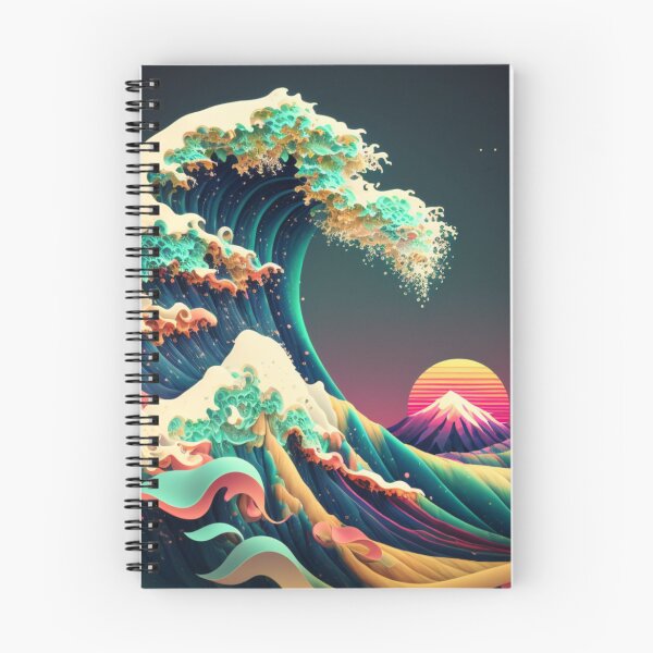 Item preview, The great wave | colorful | designed and sold by Sarvgya Verma.