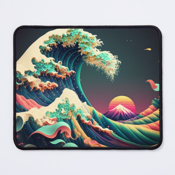 Item preview, The great wave | colorful | designed and sold by Sarvgya Verma.