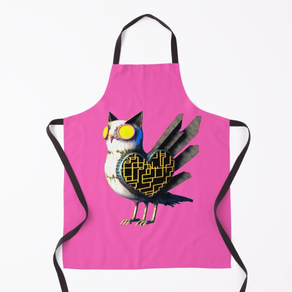 Item preview, Art Deco Steampunk Cat Bird Hybrid | Digicat | Heart Cat Love Cat | high resolution designed and sold by Synthetic-Intel.