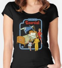 Let's Call the Exorcist Women's Fitted Scoop T-Shirt
