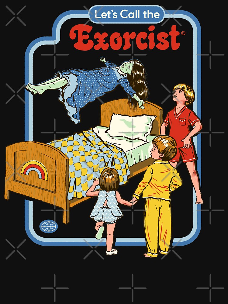 Thumbnail 7 of 7, Essential T-Shirt, Let's Call the Exorcist designed and sold by stevenrhodes.