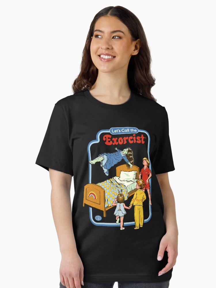 Thumbnail 2 of 7, Essential T-Shirt, Let's Call the Exorcist designed and sold by stevenrhodes.