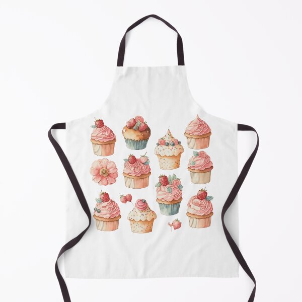 Item preview, Delicious Cupcakes Watercolor designed and sold by Alice Monber’s Illustration.