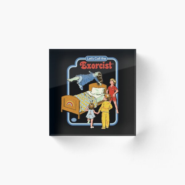 Let's Call the Exorcist Acrylic Block