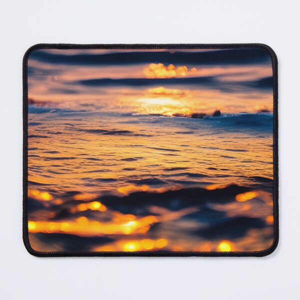 Item preview, Sunset at sea generated by artificial intelligence designed and sold by megadrina.