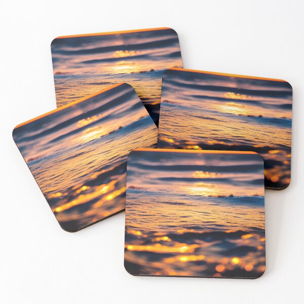 Item preview, Sunset at sea generated by artificial intelligence designed and sold by megadrina.