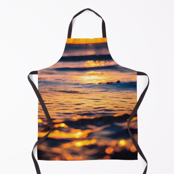 Item preview, Sunset at sea generated by artificial intelligence designed and sold by megadrina.