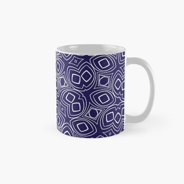 Item preview, Apple, Geometric / Abstract, Vector Shapes Overlayed In Blue, And White. designed and sold by I-Desire.