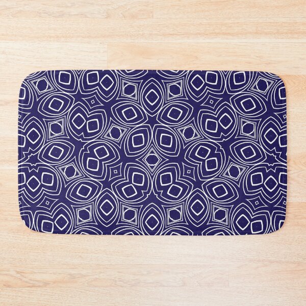 Item preview, Apple, Geometric / Abstract, Vector Shapes Overlayed In Blue, And White. designed and sold by I-Desire.