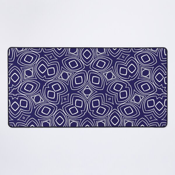Item preview, Apple, Geometric / Abstract, Vector Shapes Overlayed In Blue, And White. designed and sold by I-Desire.