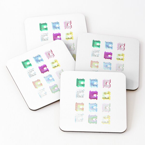 Item preview, Bread Clip Pop Art Glitch Pattern designed and sold by milksell.