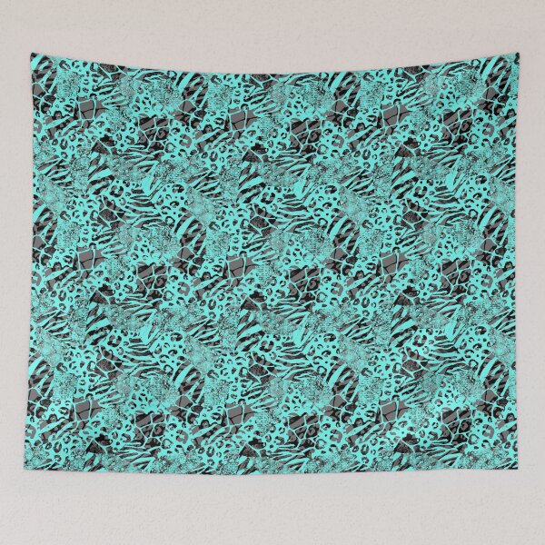 Item preview, Trendy imitation sewn pieces of fabric in patchwork style. Hand drawn modern collage designed and sold by olgersart.