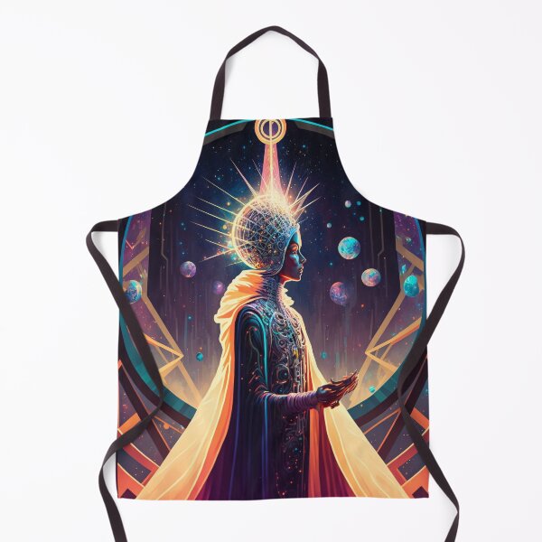 Item preview, Afrofuturistic Queen of Light Nr. 23 designed and sold by thesupremewiz.