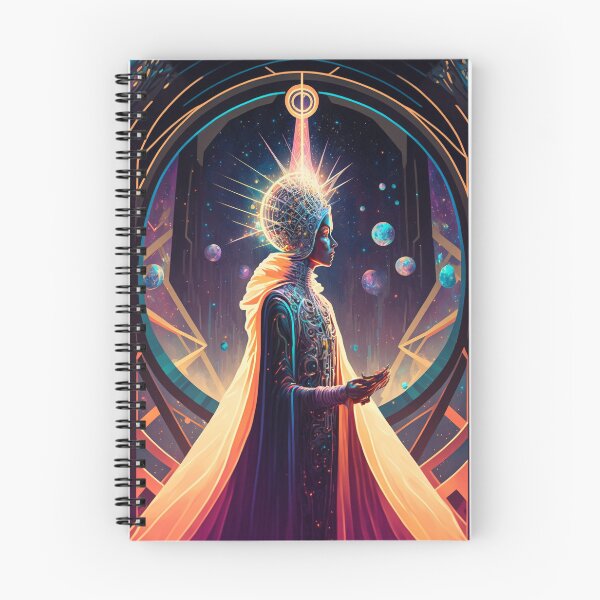 Item preview, Afrofuturistic Queen of Light Nr. 23 designed and sold by thesupremewiz.