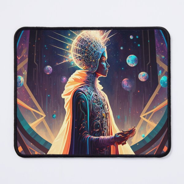 Item preview, Afrofuturistic Queen of Light Nr. 23 designed and sold by thesupremewiz.