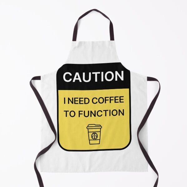 Item preview, I need coffee caution sign - coffee addict sticker designed and sold by dreamwish.