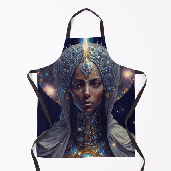 Item preview, Afrofuturistic Queen of Light Nr. 24 designed and sold by thesupremewiz.