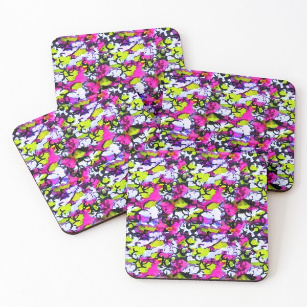 Item preview, Abstract ink flowers designed and sold by Alessandro Remo Mazzoni Remotextiles.