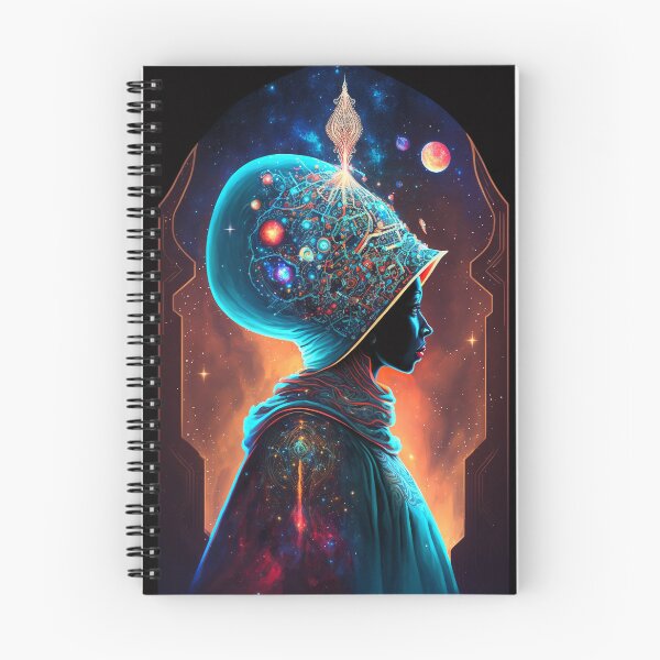 Item preview, Afrofuturistic Queen of Light Nr. 25 designed and sold by thesupremewiz.