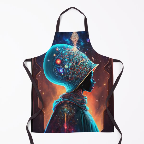 Item preview, Afrofuturistic Queen of Light Nr. 25 designed and sold by thesupremewiz.