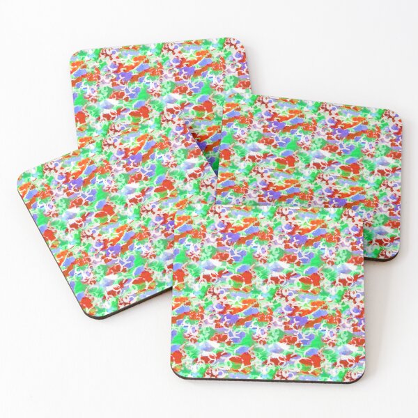 Item preview, Abstract ink flowers designed and sold by Alessandro Remo Mazzoni Remotextiles.