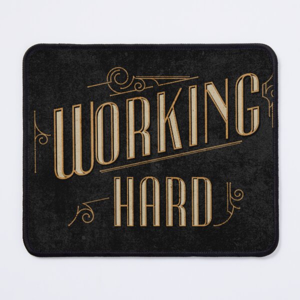 Item preview, WORKING HARD designed and sold by 2brothersgoods.