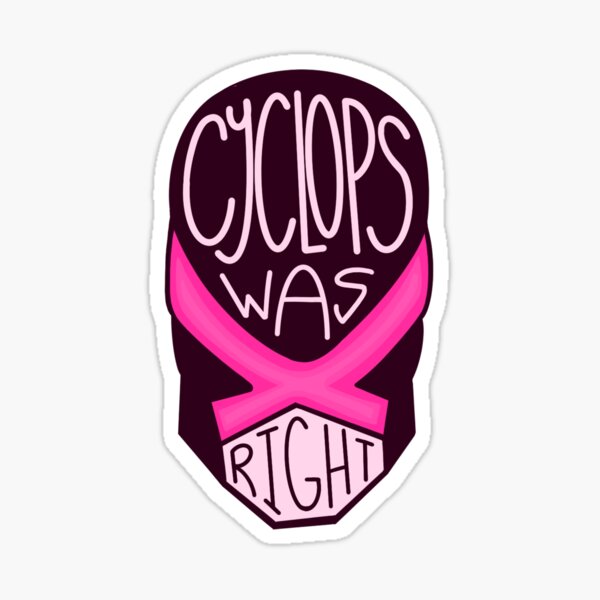 Item preview, cyclops was right pink designed and sold by citrinecreates.