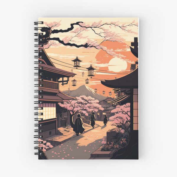Item preview, City Japanese Ukiyoe Design | Asian style designed and sold by iMasterHox.