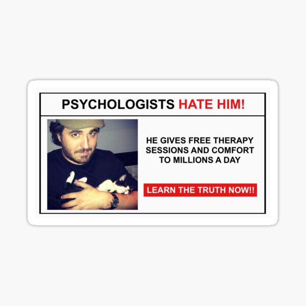 Item preview, Brian 'Q' Quinn Impractical Jokers Psychologists Hate Him Meme designed and sold by nicolecorwin.