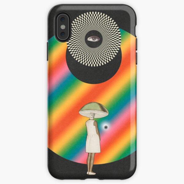 Kosmischer Regenbogen iPhone Robuste Hülle