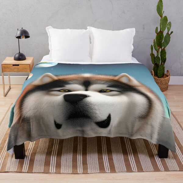 Item preview, A Galactic Alaskan Malamute design. designed and sold by Doggymadness.