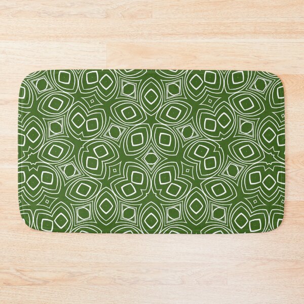 Item preview, Apple, Geometric / Abstract, Vector Shapes Overlayed In Sage, And White. designed and sold by I-Desire.