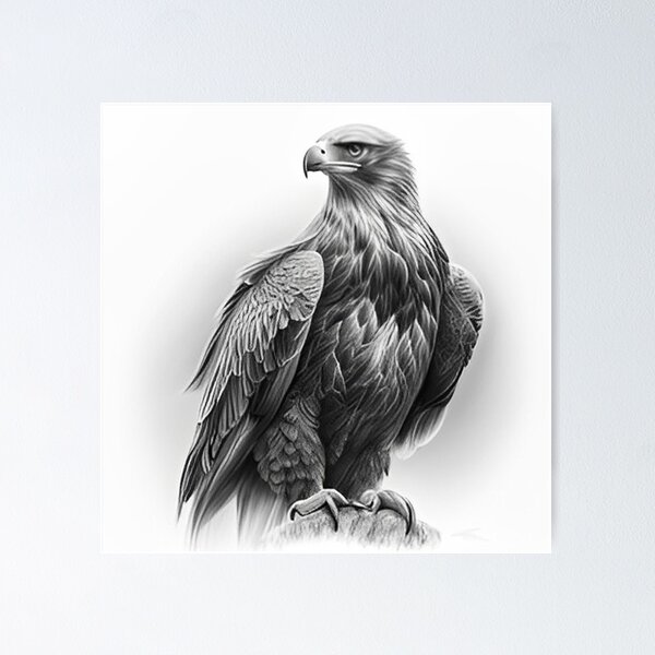 Line art Drawing, eagle, pencil, animals png | PNGEgg