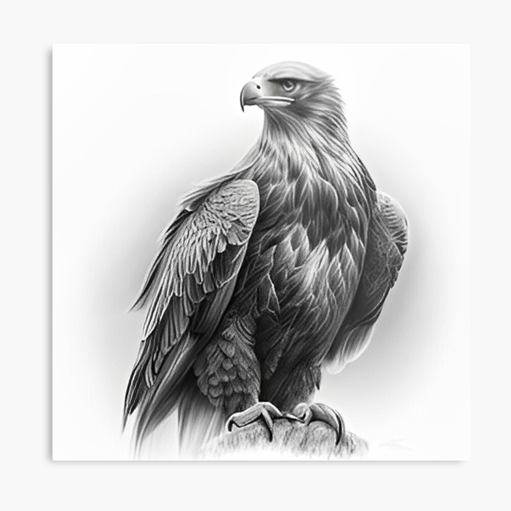 Flying bald eagle from a splash of watercolor, colored drawing, realistic.  Vector illustration of paints Stock Vector | Adobe Stock