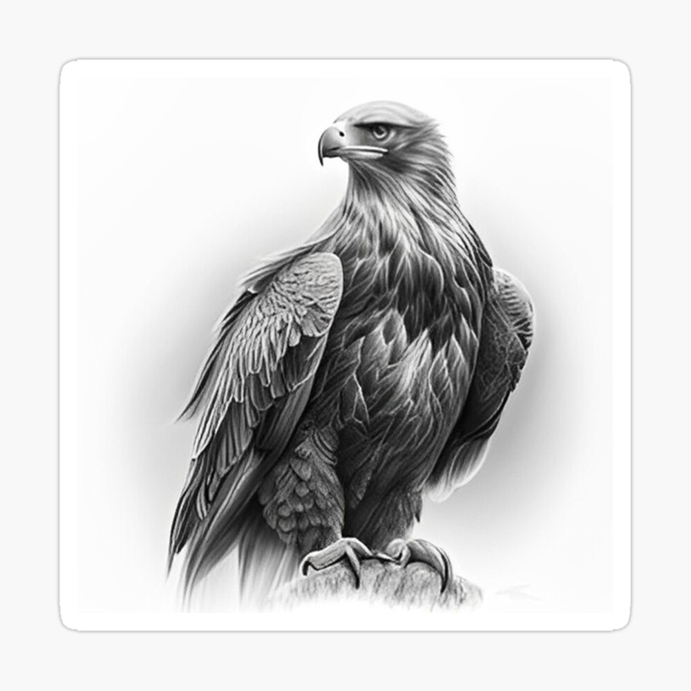 Realistic eagle tattoo design references – TattooDesignStock