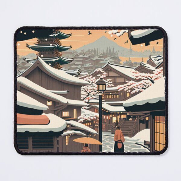 Item preview, City Japanese Ukiyoe Design | Asian style designed and sold by iMasterHox.