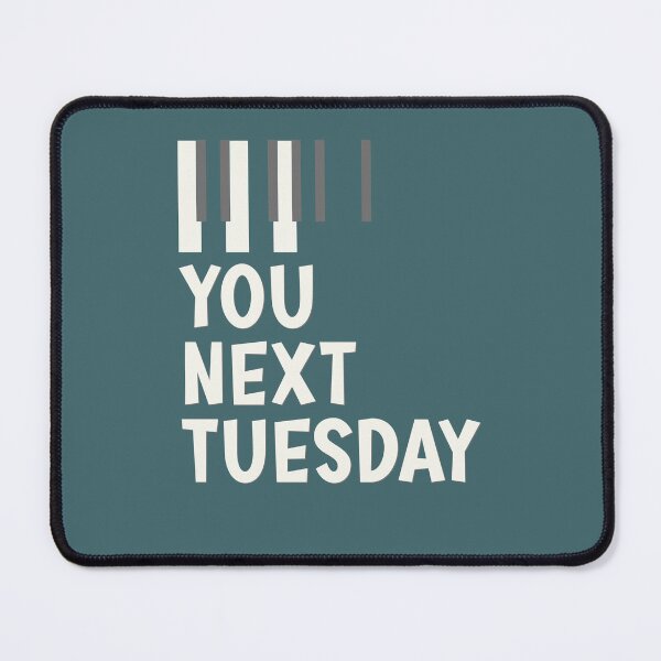 Item preview, C you next Tuesday funny piano shirt designed and sold by TipTopTapo.
