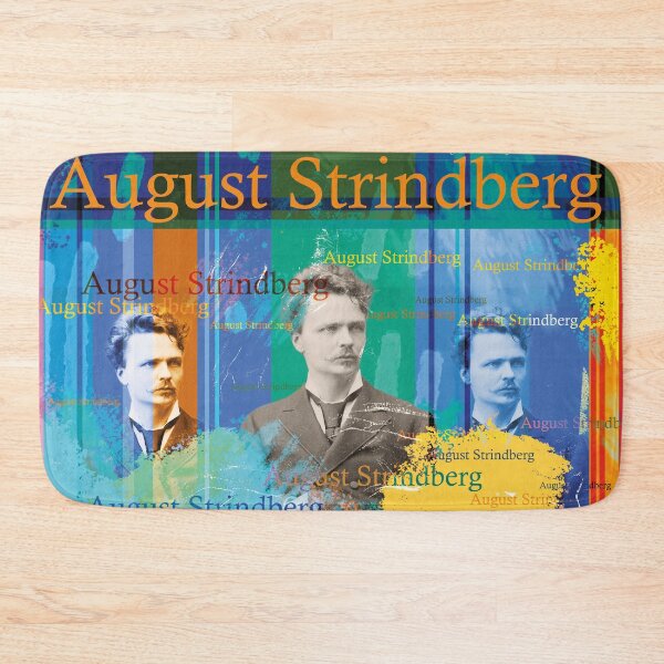 Item preview, nostalgic portrait, Swedish writer August Strindberg designed and sold by Mauswohn.
