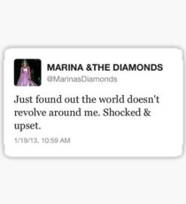 marina and the diamonds tweet Sticker
